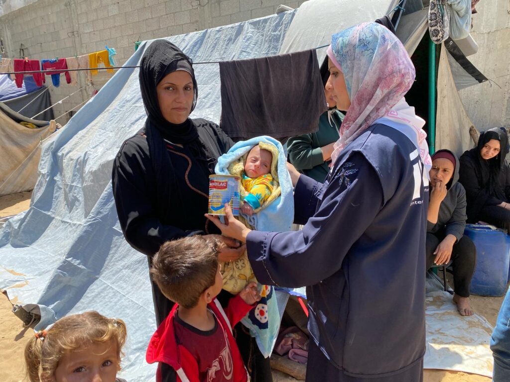 Baby Milk Distribution (Gaza) - April 2025