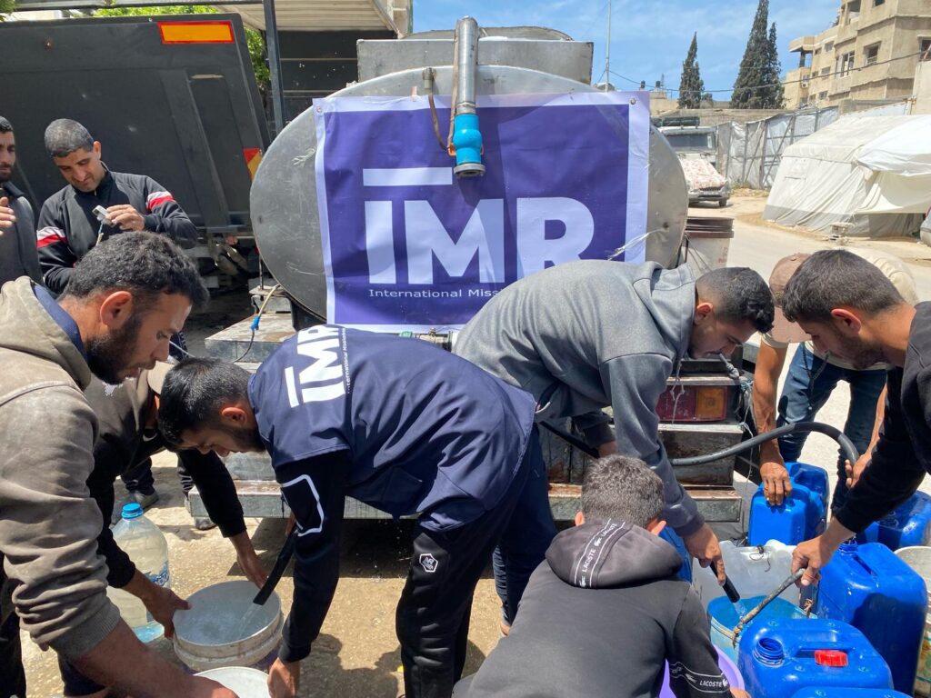 Gaza Water Distribution - Ramadan 2025