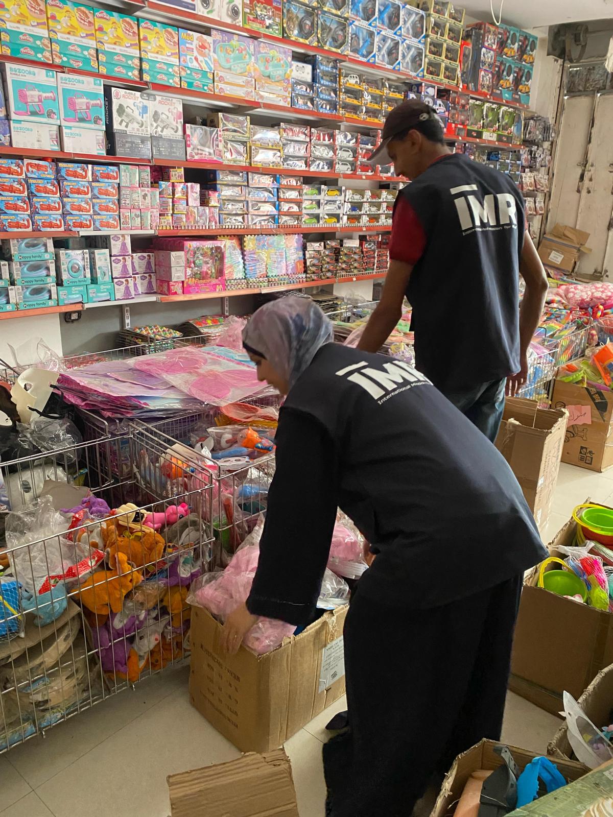 Psychosocial Resilient Minds - IMRelief Team Buying Supplies for Children